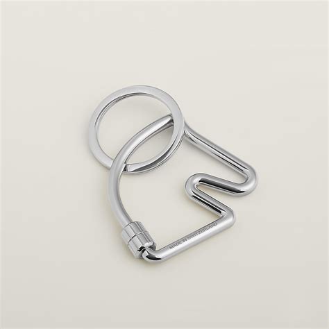 hermes horse keyring